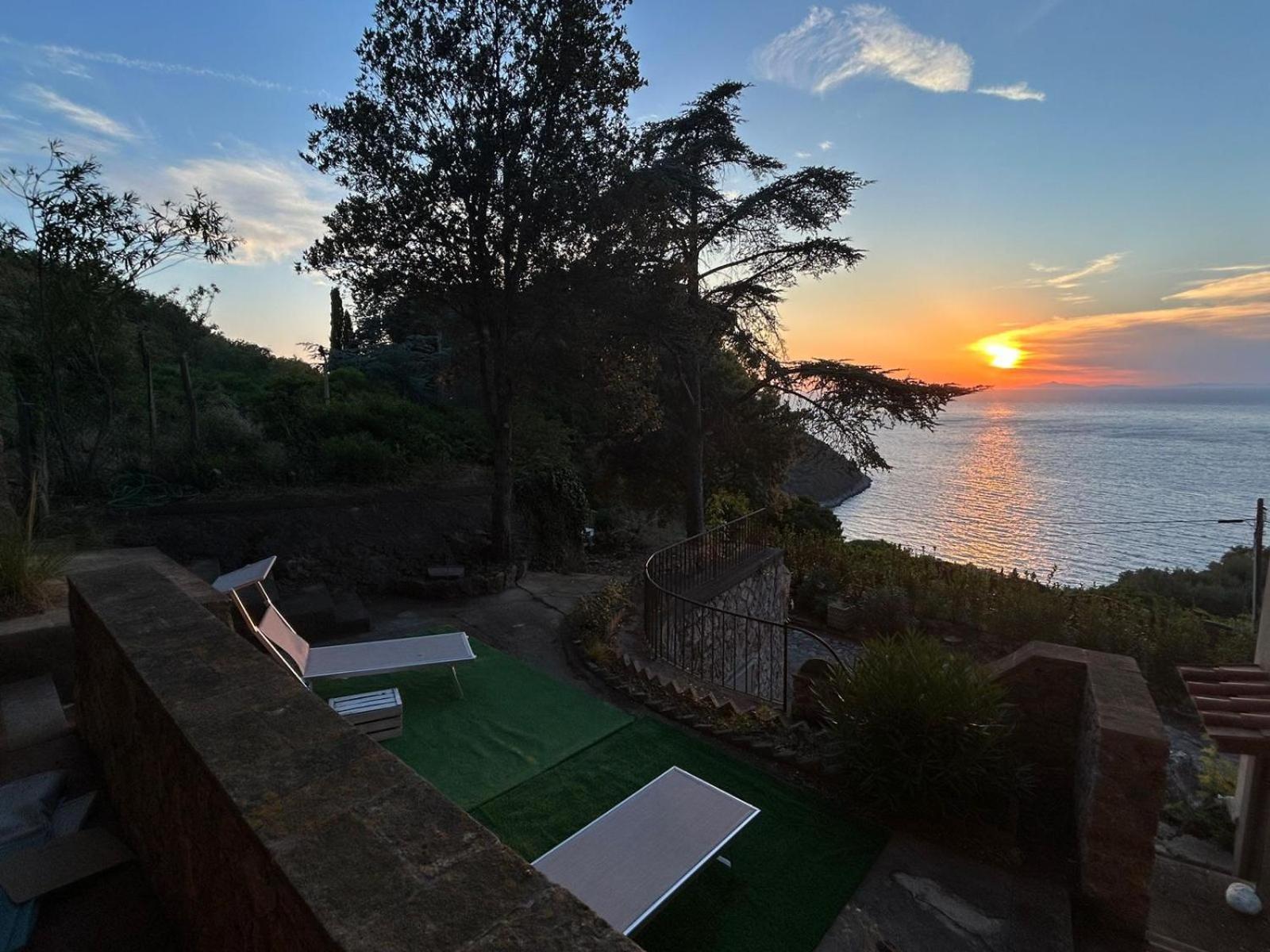 Villa Velta Sea Sunset Porto Santo Stefano  Esterno foto